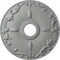 Ekena Millwork Kent Ceiling Medallion (Fits Canopies up to 5"), 18"OD x 3 1/2"ID x 1 1/4"P, Primed White CM18KE - alternate 1